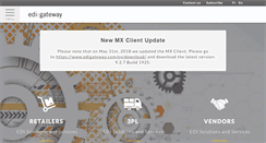 Desktop Screenshot of edigateway.com
